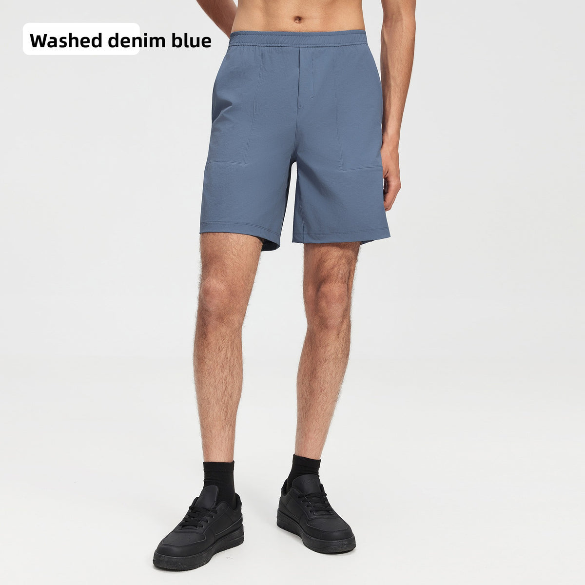 Knot & Curve Men's Lightweight Breathable Athletic Shorts with Pockets