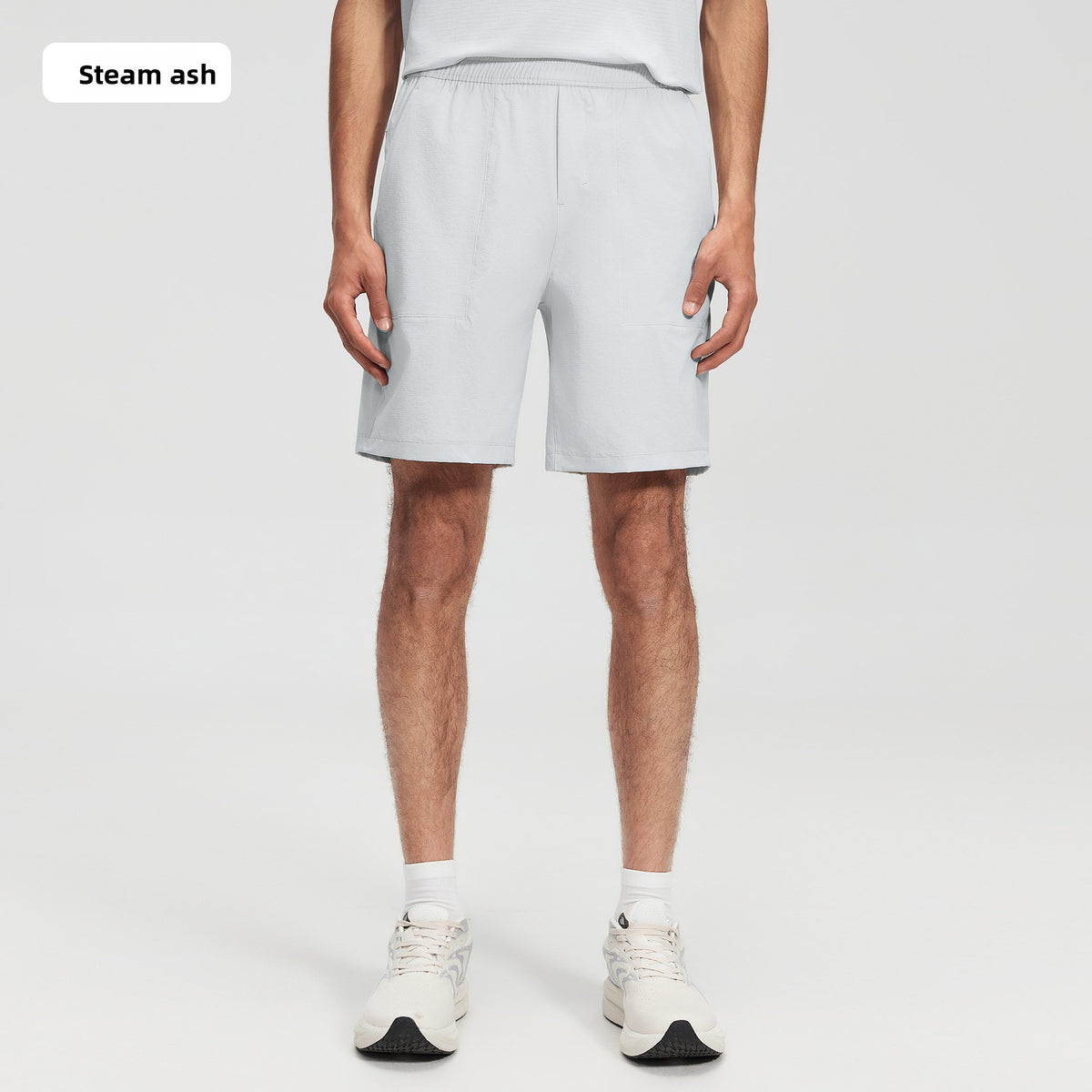Knot & Curve Men's Lightweight Breathable Athletic Shorts with Pockets