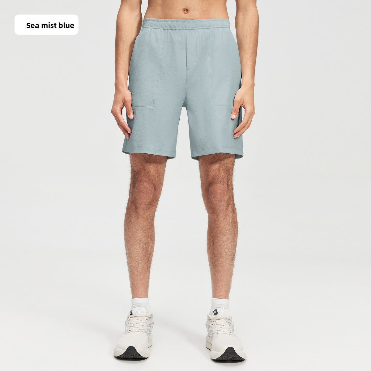 Knot & Curve Men's Lightweight Breathable Athletic Shorts with Pockets